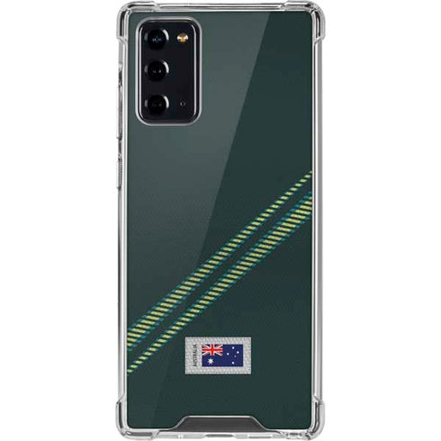 Australia Soccer Flag Galaxy Note20 5G Clear Case